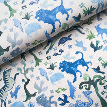 Load image into Gallery viewer, Schumacher Beasts Wallpaper 5013531 / Blue And Green