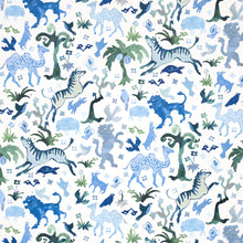 Load image into Gallery viewer, Schumacher Beasts Wallpaper 5013531 / Blue And Green