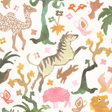 Load image into Gallery viewer, Schumacher Beasts Wallpaper 5013532 / Pink And Gold
