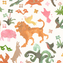 Load image into Gallery viewer, Schumacher Beasts Wallpaper 5013532 / Pink And Gold