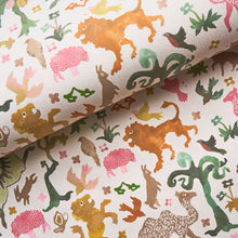 Load image into Gallery viewer, Schumacher Beasts Wallpaper 5013532 / Pink And Gold