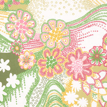 Load image into Gallery viewer, Schumacher Daisy Chain Wallpaper 5013551 / Green And Pink