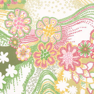 Schumacher Daisy Chain Wallpaper 5013551 / Green And Pink