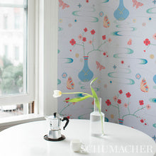 Load image into Gallery viewer, Schumacher Fantasia Wallpaper 5013591 / Hyacinth Blue