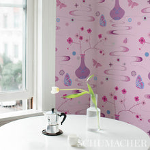 Load image into Gallery viewer, Schumacher Fantasia Wallpaper 5013592 /  Peony Pink