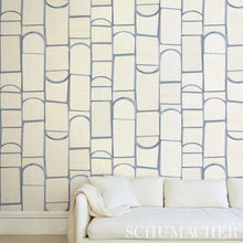 Load image into Gallery viewer, Schumacher Bloomsbury Wallpaper 5013682 / Slate