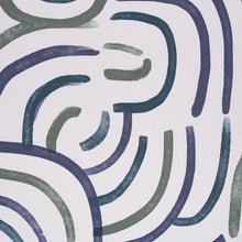 Load image into Gallery viewer, Schumacher New Beat Wallpaper 5013690 / Blue &amp; Green