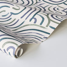 Load image into Gallery viewer, Schumacher New Beat Wallpaper 5013690 / Blue &amp; Green