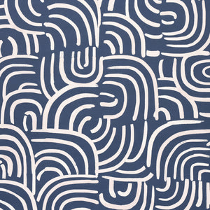 Schumacher New Beat Wallpaper 5013691 / Dark Blue