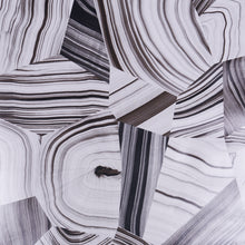 Load image into Gallery viewer, Schumacher Agate Slice Wallpaper 5013890 / Black And White