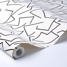 Load image into Gallery viewer, Schumacher Tangent Wallpaper 5014001 / Ivory