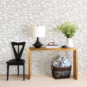 Schumacher Tangent Wallpaper 5014001 / Ivory