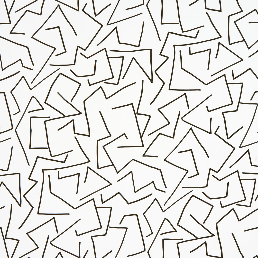 Schumacher Tangent Wallpaper 5014001 / Ivory