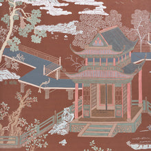 Load image into Gallery viewer, Schumacher Coromandel Panel Set Wallpaper 5014161 / Cinnabar