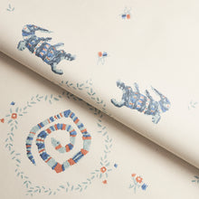 Load image into Gallery viewer, Schumacher Reptilia Wallpaper 5014191 / Warm Blue