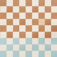 Load image into Gallery viewer, Schumacher Gambit Panel Wallpaper 5014260 / Teal &amp; Earthy Brown