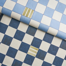 Load image into Gallery viewer, Schumacher Gambit Panel Wallpaper 5014261 / Sky &amp; Deep Navy