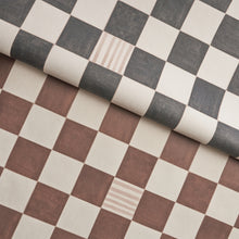 Load image into Gallery viewer, Schumacher Gambit Panel Wallpaper 5014263 / Cocoa &amp; Charcoal