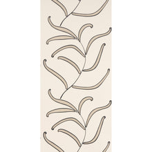 Load image into Gallery viewer, Schumacher Caterpillar Leaf Wallpaper 5014530 / Black And Cream