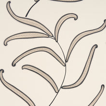 Load image into Gallery viewer, Schumacher Caterpillar Leaf Wallpaper 5014530 / Black And Cream