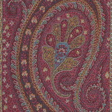 Load image into Gallery viewer, Schumacher Chatelaine Paisley Fabric 50775 / Magenta