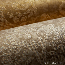 Load image into Gallery viewer, Schumacher Damasco Metallico Wallpaper 529910 / Soft Pewter