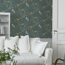 Load image into Gallery viewer, Schumacher Flora Wallpaper 5474 / Spruce