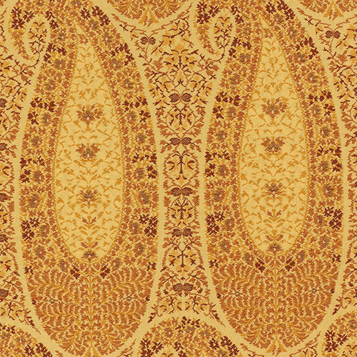 SCHUMACHER CACHEMIRE FIORENTINO FABRIC 55624 / SPICE
