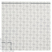 Load image into Gallery viewer, SCHUMACHER DURANCE EMBROIDERY FABRIC 55695 / BLACK &amp; WHITE
