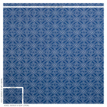 Load image into Gallery viewer, SCHUMACHER DURANCE EMBROIDERY FABRIC 55696 / NAVY