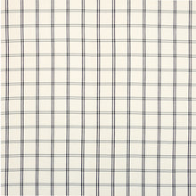 Load image into Gallery viewer, SCHUMACHER LUBERON PLAID FABRIC 55718 / BLACK