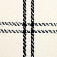 Load image into Gallery viewer, SCHUMACHER LUBERON PLAID FABRIC 55718 / BLACK