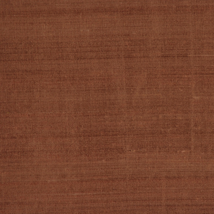 Pure Handwoven Silk Dupioni Drapery Fabric Brown / Hazelnut