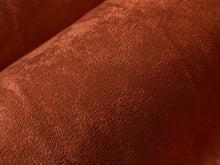 Load image into Gallery viewer, Heavy Duty Emerald Oat Taupe Burnt Orange Faux Suede Upholstery Drapery Fabric