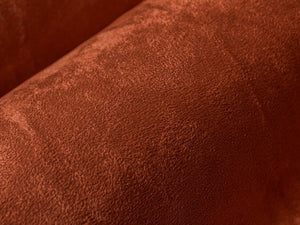 Heavy Duty Emerald Oat Taupe Burnt Orange Faux Suede Upholstery Drapery Fabric