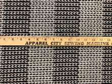 Load image into Gallery viewer, Designer Water &amp; Stain Resistant Woven Grey Taupe Black Chenille Upholstery Fabric