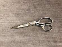 Load image into Gallery viewer, Scalamandre Nobel Pewter Gray Stripe Textured Water &amp; Stain Resistant Upholstery Velvet
