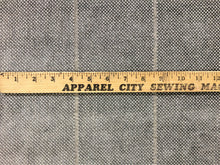 Load image into Gallery viewer, Designer Water &amp; Stain Resistant Woven Grey Stripe MCM Mid Century Modern Chenille Upholstery Fabric