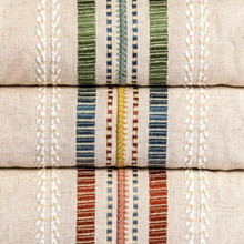 Load image into Gallery viewer, Lee Jofa Nautique Emb Fabric / Rust/Blue