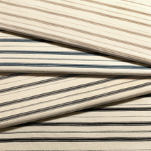 Load image into Gallery viewer, Lee Jofa Meeker Stripe Fabric / Flax