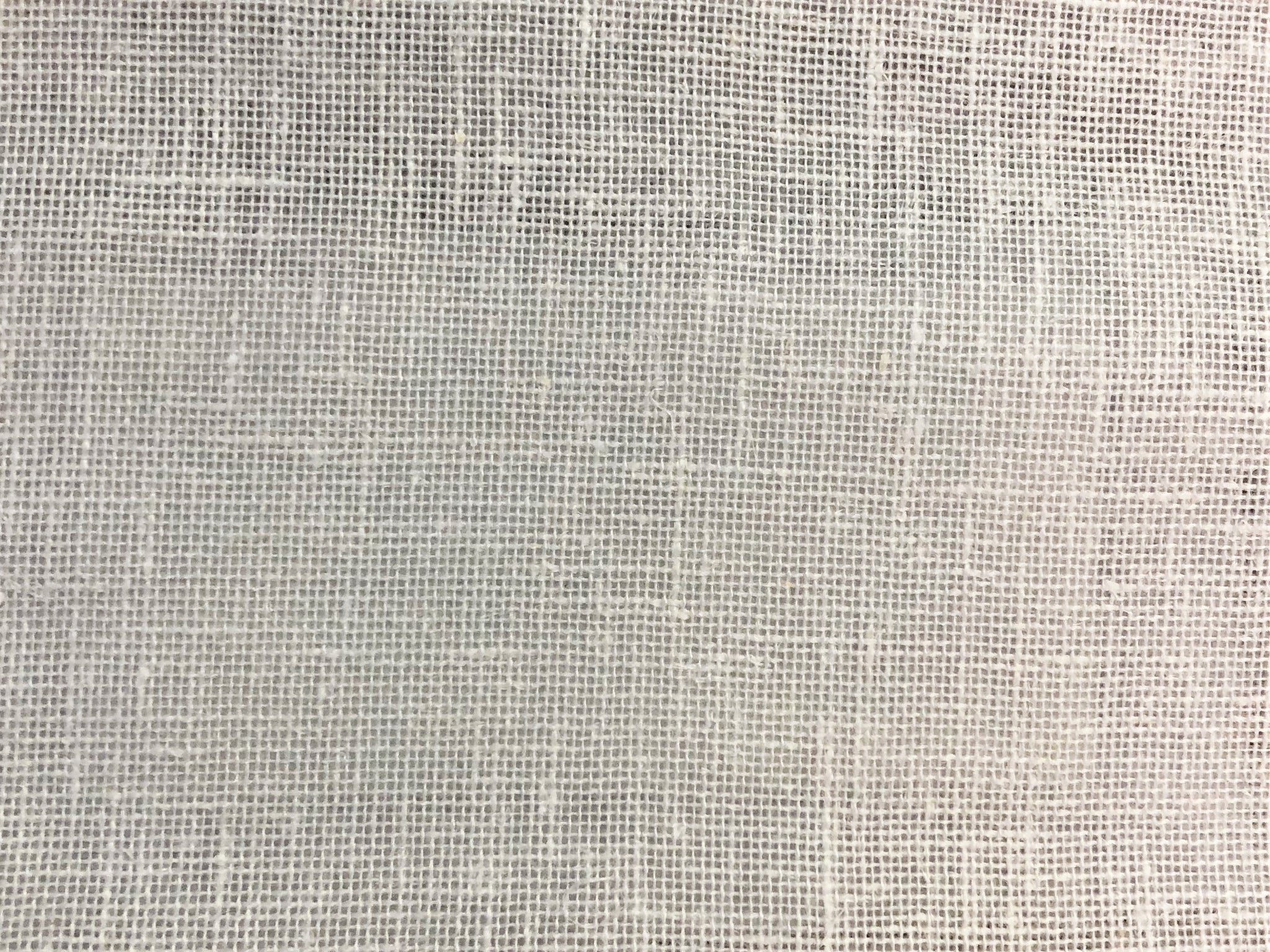 Fabric Swatch: Linen Sheer in Limestone Gray