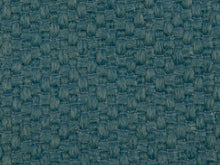 Load image into Gallery viewer, 2 Yds Min Designer Woven MCM Mid Century Modern Tweed Taupe Teal Blue French Blue Upholstery Fabric ETX-Empire
