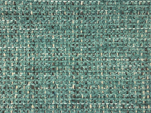 Crypton Stain Water Resistant Mid Century Modern Basketweave Tweed Chenille Pale Blue Turquoise Teal Aqua Upholstery Fabric RMCR IX