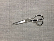 Load image into Gallery viewer, Designer Wool Grey Gray MCM Mid Century Modern Herringbone Upholstery Drapery Fabric