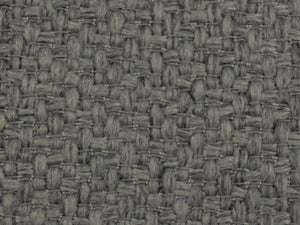 2 Yds Min Designer Woven MCM Mid Century Modern Tweed Light Gray Grey Slate Upholstery Fabric ETX-Empire