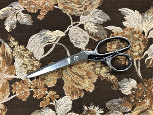 Kravet Rusty Brown Beige Floral Botanical Upholstery Drapery Fabric