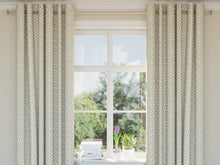 Load image into Gallery viewer, Heavy Duty Floral Brocade Seafoam Green Ivory Brown Upholstery Drapery Fabric