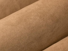 Load image into Gallery viewer, Cream Mint Navy Blue Mocha Faux Suede Drapery Fabric