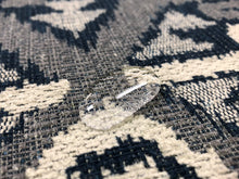 Load image into Gallery viewer, Robert Allen Sossano Batik Blue Navy Gray Kilim Ethnic Ikat Tribal Water &amp; Stain Resistant Southwestern American Indian Upholstery Fabric