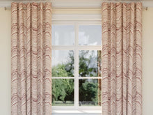 Load image into Gallery viewer, Heavy Duty Cream Purple Mauve Taupe Geode Abstract Upholstery Drapery Fabric
